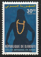 DJIBOUTI - N°719GD ** (1996) Collier En Ambre - Gibuti (1977-...)