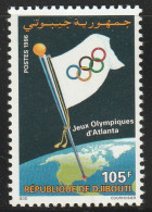 DJIBOUTI - N°719H ** (1996) Jeux Olympiques D'Atlanta - Djibouti (1977-...)