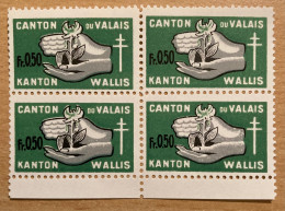 Fiskalmarken Canton Du Valais / Kanton Wallis - Revenue Stamps Switzerland - Steuermarken