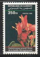 DJIBOUTI - N°719J ** (1996) Fleur - Gibuti (1977-...)