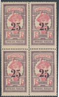 BM-88: MARTINIQUE:   N° 85g** Dans Un Bloc De 4 - Unused Stamps