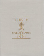 JERSEY  Jahrbuch 1991, Postfrisch **, 533-562, Komplett - Jersey