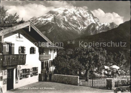 71967833 Ramsau Berchtesgaden Gasthaus Pension Zipfhaeusl Mit Watzmann Ramsau - Berchtesgaden