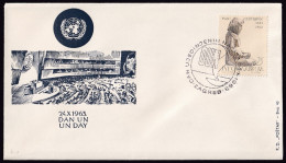 .Yugoslavia, 1963-10-24, Croatia, Zagreb, Day Of United Nations, Special Postmark And Cover - Other & Unclassified