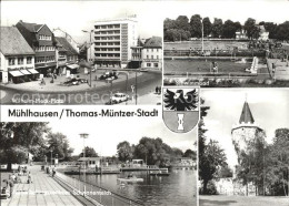 71967809 Muehlhausen Thueringen Wilhelm Pieck Platz Schwimmbad Schwanenteich Mue - Muehlhausen