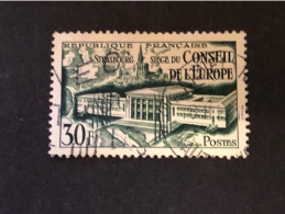 Timbres 923 Strasbourg 30f Vert, Oblitérés - Usati