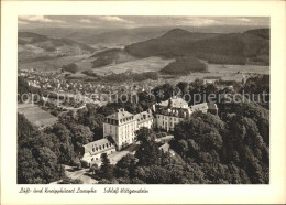 71967787 Laasphe Fliegeraufnahme Schloss Wittgenstein Amtshausen - Bad Laasphe