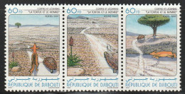 DJIBOUTI - N°719M/P ** (1997) Contes Et Légendes "La Tortue Et Le Renard" - Djibouti (1977-...)