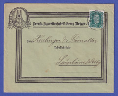 Dt. Reich 1924 Weltpostverein 10 Pf Mi.-Nr. 368 Als EF Auf Brief O MÜNCHEN - Brieven En Documenten