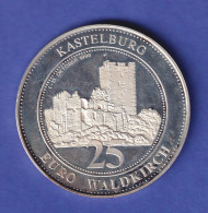 Silbermedaille Kastelburg Städtepartnerschaft Schlettstadt - Waldkirch 1996 - Unclassified