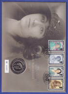 Großbritannien Coin-FDC 2002 Death Of Queen Mum Mi-Nr.2008-2011 M. 5-Pfund-Münze - Other & Unclassified