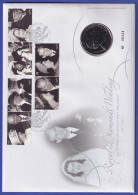 Großbritannien Coin-FDC 2007 Royal Wedding Mi-Nr. 2574-2579 Mit 5-Pfund-Münze - Altri & Non Classificati