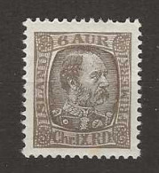 1902 MNH Iceland Facit 66 Postfris** - Nuovi