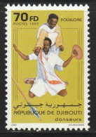 DJIBOUTI - N°719Q ** (1997) Danseurs - Djibouti (1977-...)