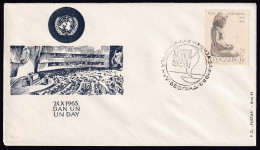 .Yugoslavia, 1963-10-24, Serbia, Beograd, Day Of United Nations, Special Postmark And Cover - Other & Unclassified