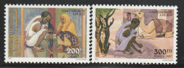 DJIBOUTI - N°719SA/SB ** (1997) Cartomancie Locale - Djibouti (1977-...)