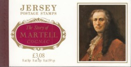 JERSEY, Markenheftchen 2, Postfrisch **, "The Story Of Martell Cognac", Historische Verbindung 1982 - Jersey