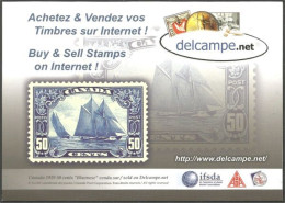 A42 171 Carte Delcampe Exposition Montréal Canada 2011 - Briefmarkenausstellungen