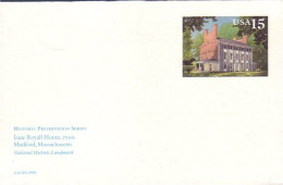 A42 122 USA Postcard Isaac Royal House - Monuments