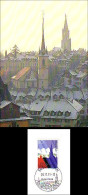 A42 29 Suisse PTT Noel Christmas 91 Bern FDC - Christmas