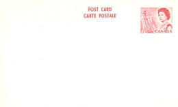 A42 9 Canada Carte Postale QEII 4c Rouge Voie Maritime Seaway - Bateaux