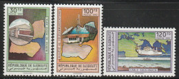 DJIBOUTI - N°719U/W ** (1997) Communications - Gibuti (1977-...)