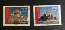 France 2006 Michel 4098-9 (Y&T 3923-4) Caché Ronde - Rund Gestempelt LUX - Used Round Postmark - UNESCO - Used Stamps