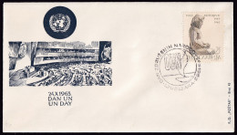 .Yugoslavia, 1963-10-24, Slovenia, Ljubljana, Day Of United Nations, Special Postmark And Cover - Other & Unclassified