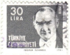 1981 - TURQUIA - KEMAL ATATURK - YVERT 2331 - Gebruikt