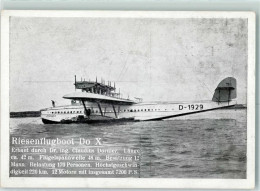 13421031 - Flugboot DO X AK - Andere & Zonder Classificatie