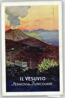 50548031 - Vesuvio , Strassenbahn , Ferrovia La Funicolare , Marke Entfernt - Altri & Non Classificati