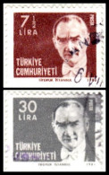 1981 - TURQUIA - KEMAL ATATURK - YVERT 2330,2331 - Used Stamps