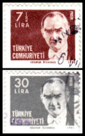 1981 - TURQUIA - KEMAL ATATURK - YVERT 2330,2331 - Usati