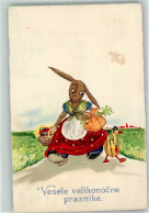 39441431 - Vermenschlicht Hase Kueken Amag Nr.2642 - Pâques