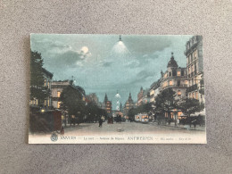 Antwerpen Bij Nacht Keyserlei Carte Postale Postcard - Antwerpen