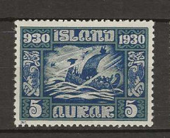 1930 MNH Iceland Mi 126 Postfris** - Ungebraucht