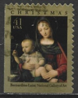 United States 2007. Scott #4206 (U) Christmas, Madonna Of The Carnation, By Bernardino Luini - Gebruikt