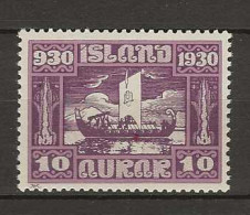 1930 MNH Iceland Mi 128 Postfris** - Nuevos