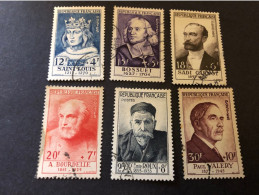 Timbres 989 990 991 992 993 994, Série Valéry Oblitérée - Used Stamps