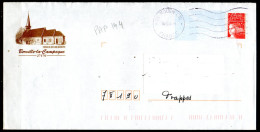 PAP144 / Luquet (La Poste) > BERVILLE LA CAMPAGNE 27170 > Dept 76 (Seine Maritime) ROUEN CTC 2008 - Prêts-à-poster:Overprinting/Luquet