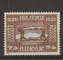 1930 MNH Iceland Mi 131 Postfris** - Nuovi