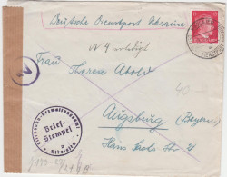 13/2  DR Umschlag  1938 NACH BAYERN - Covers & Documents