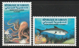 DJIBOUTI - N°740/1 ** (1998) Faune Marine - Dschibuti (1977-...)