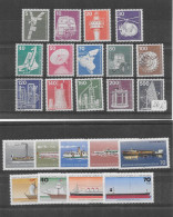 DEUTSCHLAND BERLIN 447 / 451  458 / 471  505 / 508 3 Séries Complètes Neuves ** - Unused Stamps