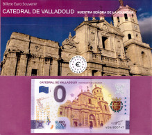 0-Euro VEGJ 01 2022 Color Handbemalt ! CATEDRAL DE VALLADOLID - NUESTRA SENORA DE LA ASUNCION - Privéproeven