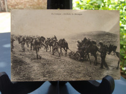 Cpa En Colonne - Artillerie De Montagne.1914 - Other & Unclassified