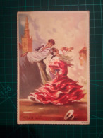 CARTE POSTALE. ART. Belle Aquarelle Aux Couleurs Pastel Délicates. SEVILLA. Éditions "Pablo Dümmatzen". Archives D'art D - Dances