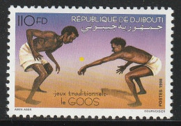 DJIBOUTI - N°742 ** (1998) Jeux Traditionnels - Djibouti (1977-...)