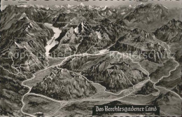 71966231 Berchtesgaden Panoramakarte Berchtesgaden - Berchtesgaden