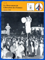 Le Mouvement De Libération Des Femmes Années 1960  Histoire De France  Culture Fiche Illustrée - Storia